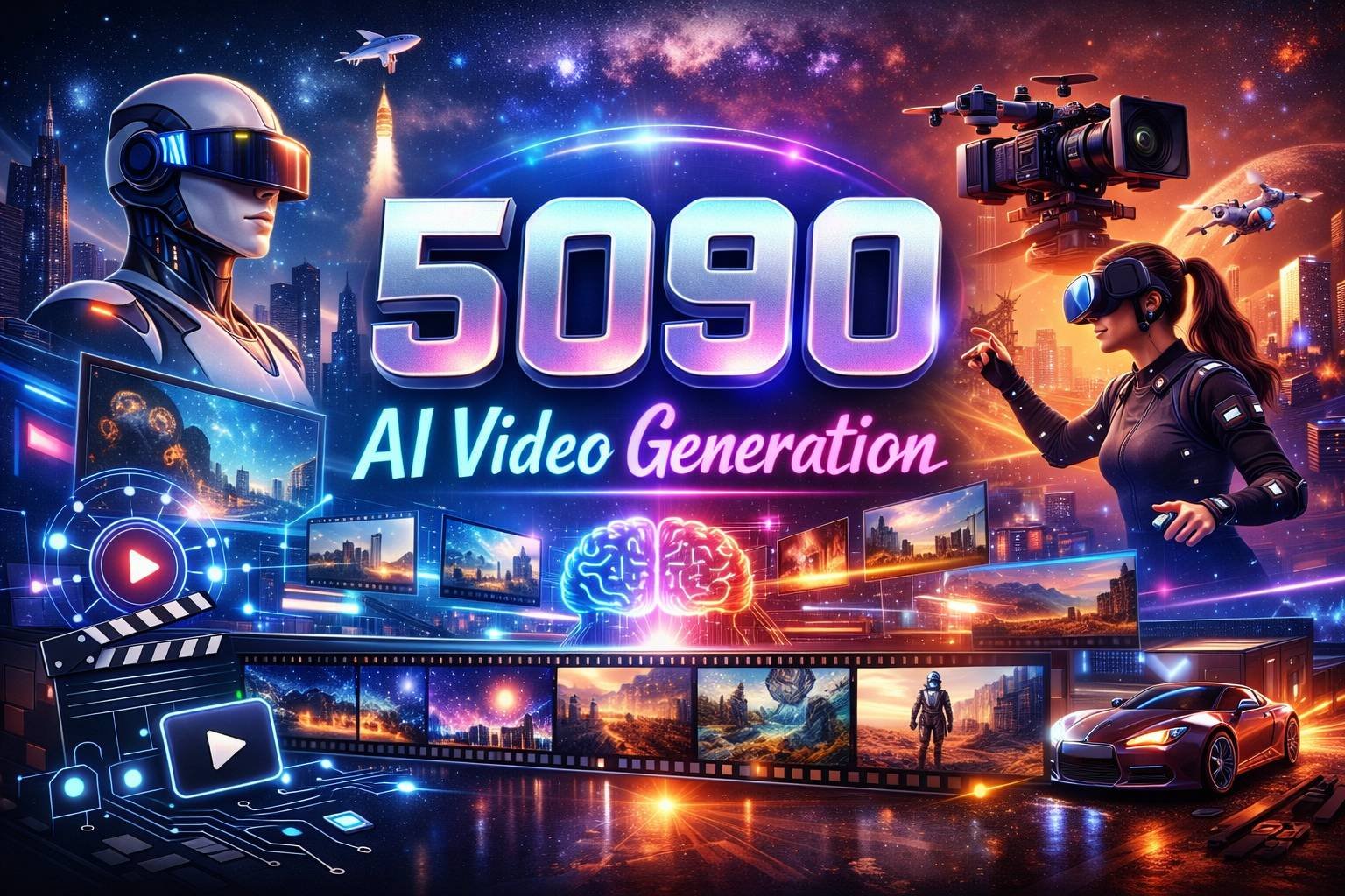 5090 AI Video Generation