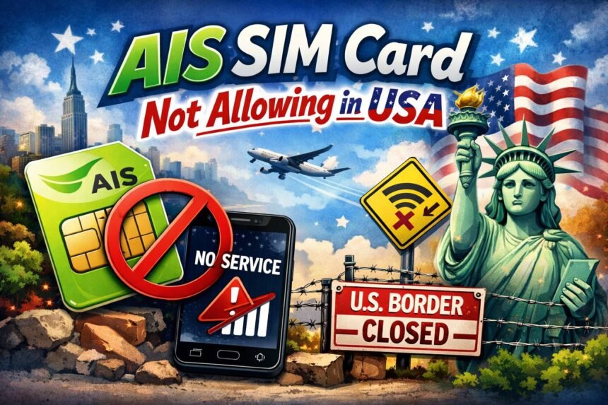 Ais SIM Card Not Allowing in USA