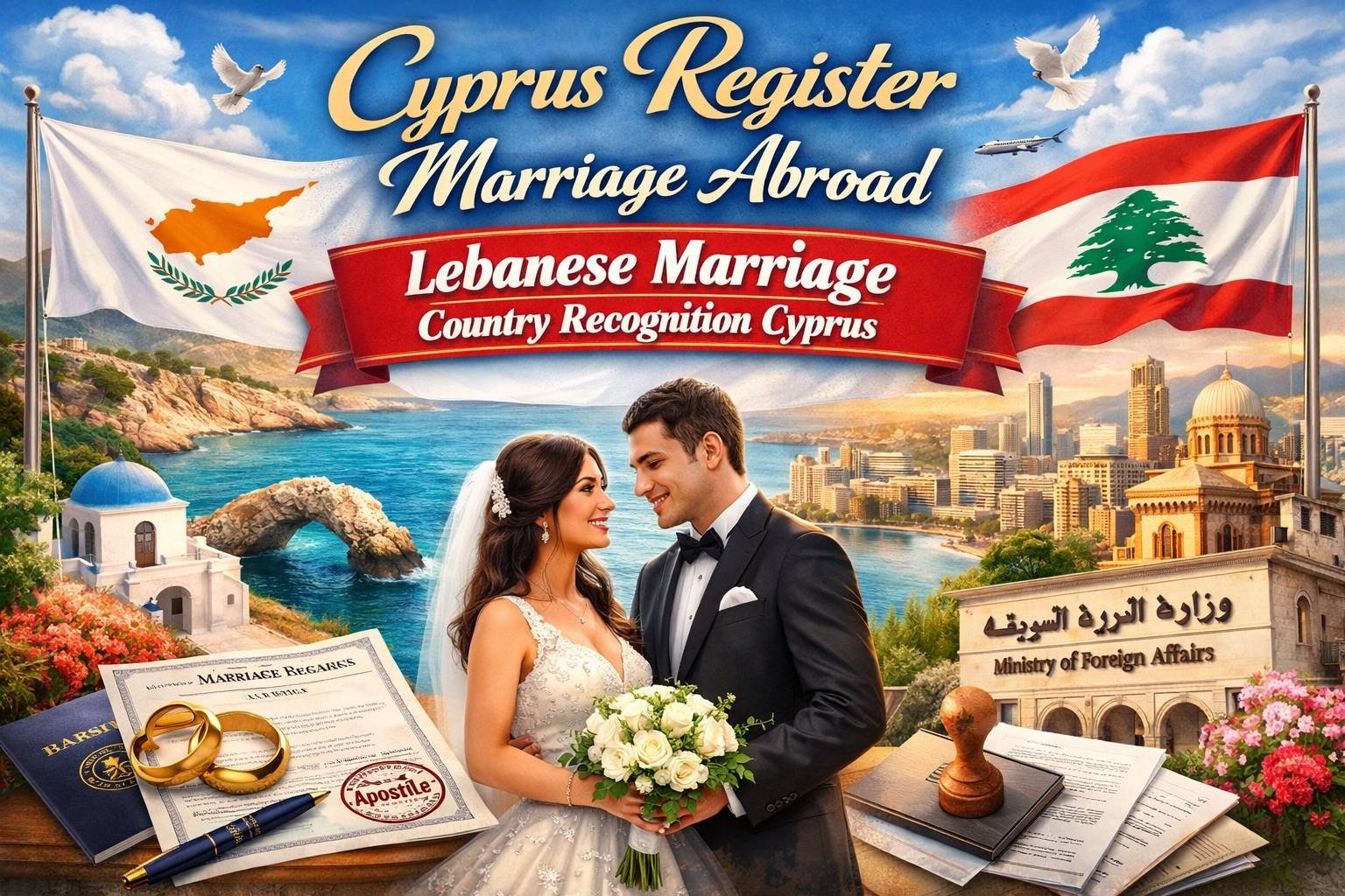 Cyprus Register Marriage Abroad Lebanese Marriage Country Recognition Cyprus