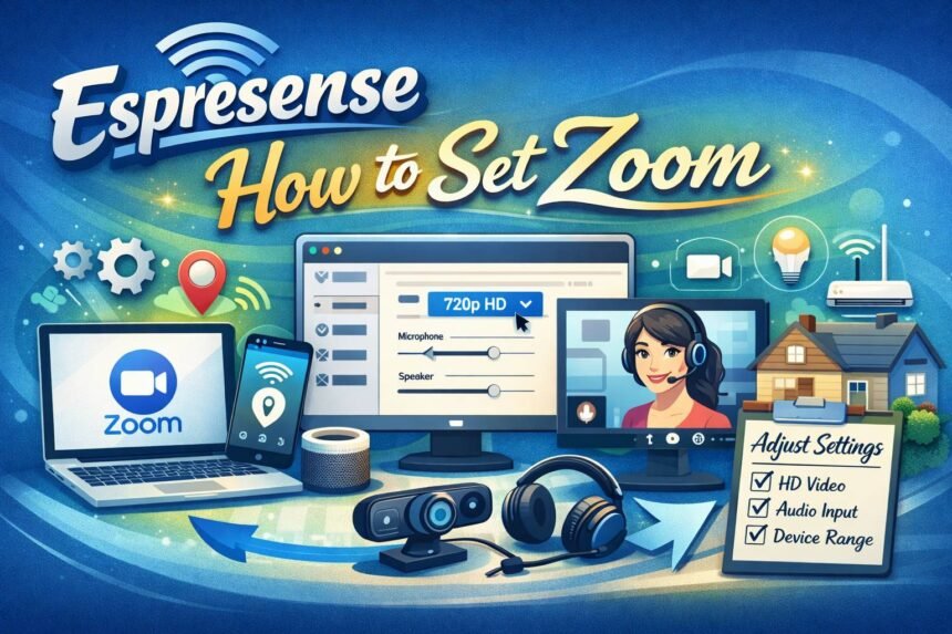 Espresense How to Set Zoom