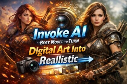 Invoke AI Best Model to Turn Digital Art Into Reallistic
