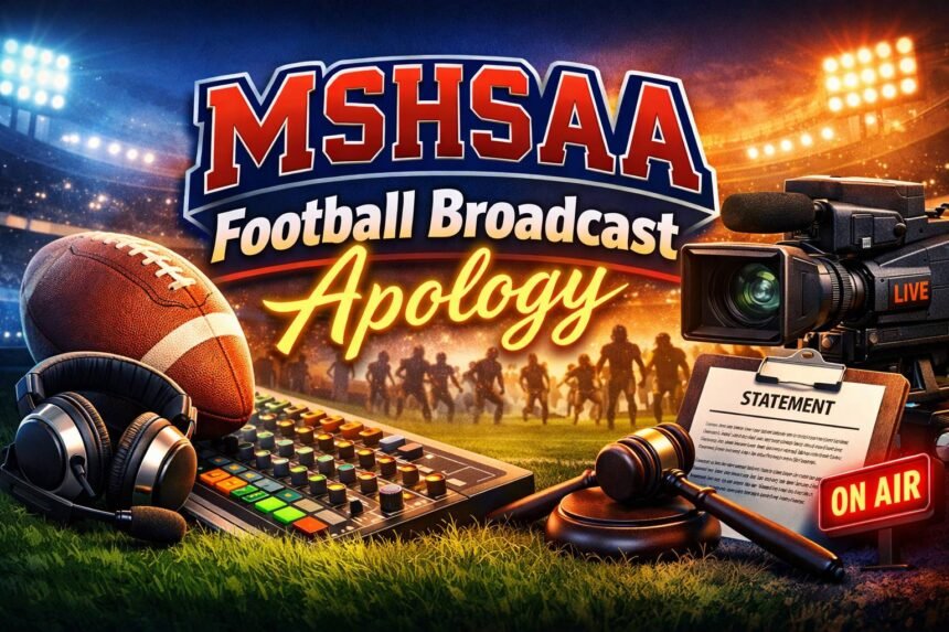 Mshsaa Football Broadcast Apology