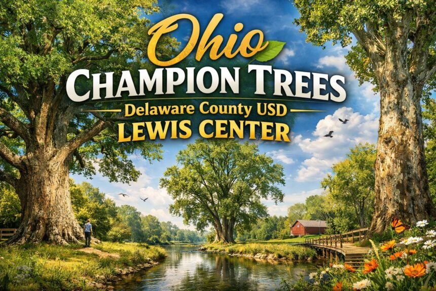 Ohio Champion Trees Delaware County USD Lewis Center