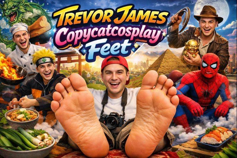 Trevor James Copycatcosplay Feet