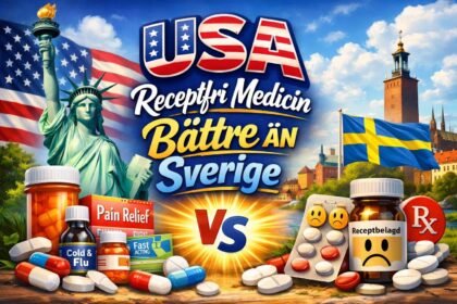 USA Receptfri Medicin Bättre äN Sverige