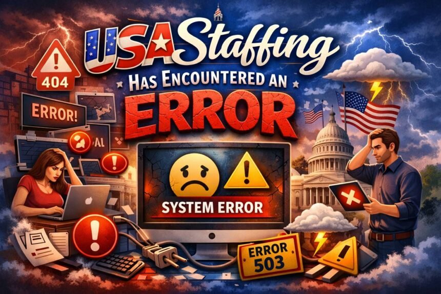 USA Staffing Has Encountered an Error.
