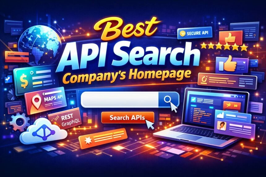 best api search company's homepage