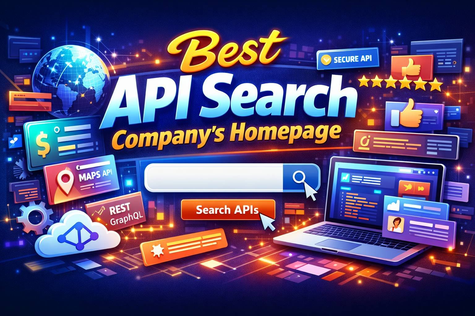 best api search company's homepage