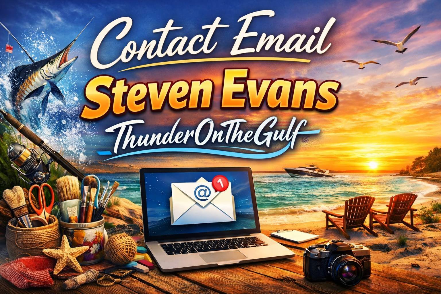 Contact Email Steven Evans Thunderonthegulf