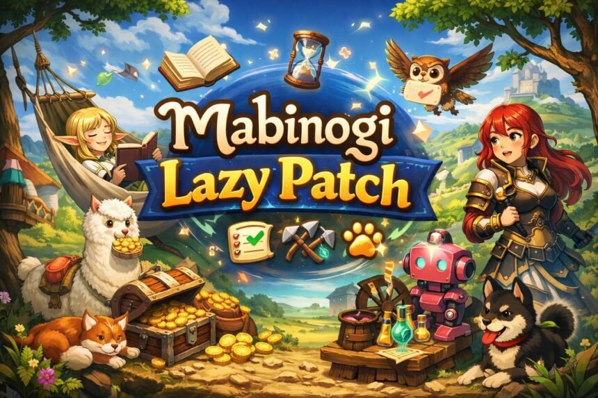 Mabinogi Lazy Patch