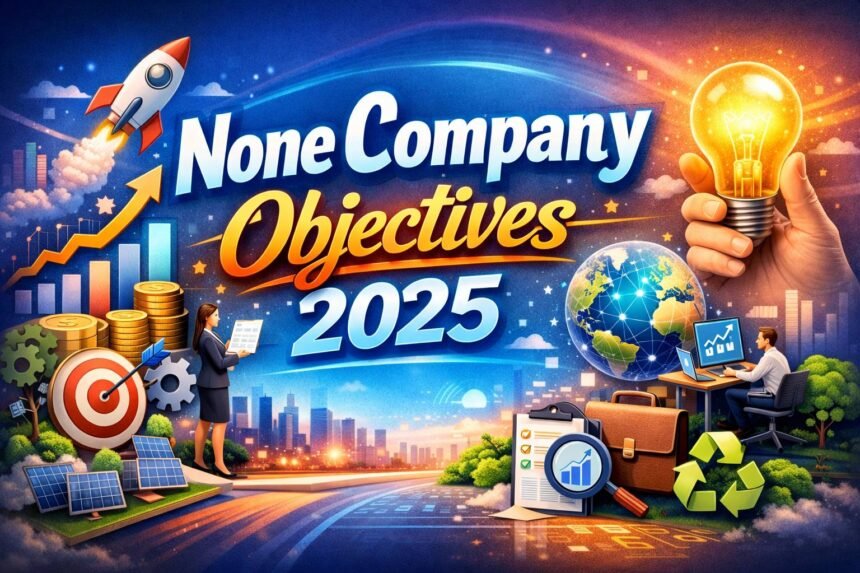 None Company Objectives 2025