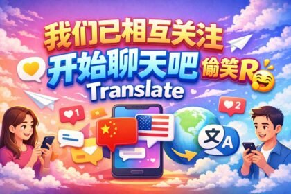 我们已相互关注 开始聊天吧 偷笑R Translate